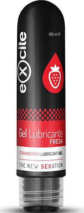 Excite - Gel Lubricante Fresa 100 ml Excite - Gel Lubricante Fresa 100 ml