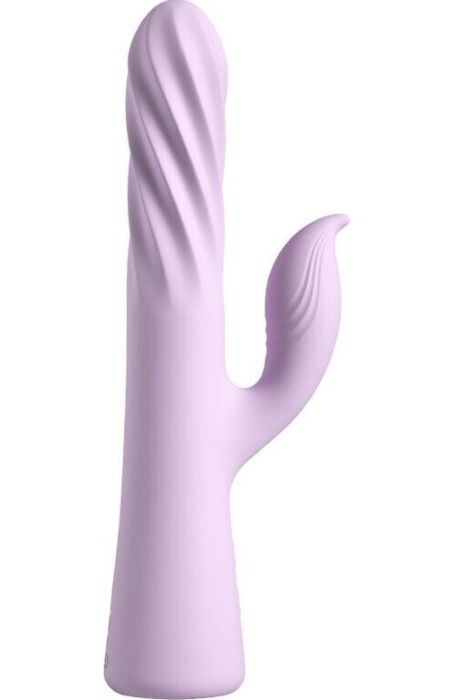 FANTASY FOR HER Twist Vibrator met draai- en duwbeweging paars
