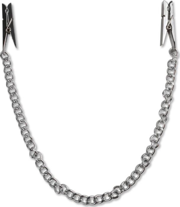 Fetish fantasy series cadena para pezones plata