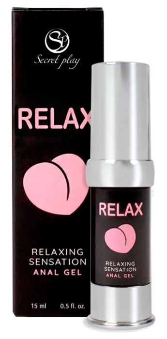 Analysegel SECRETPLAY Relax 15 ml voor anale ontspanning