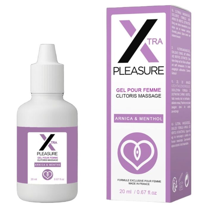 Massagegel RUF X Pleasure 20 ml met Arnica en Menthol