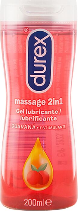 Durex Play Guarana Massageglijmiddel 200 ml Durex Play Guarana Massageglijmiddel 200 ml