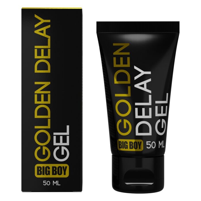Stimulerende COBECO BIG BOY GOLDEN GEL 50ML met vertragingseffect