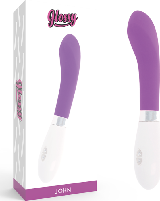 Glossy john vibrador lila Glossy john vibrador lila