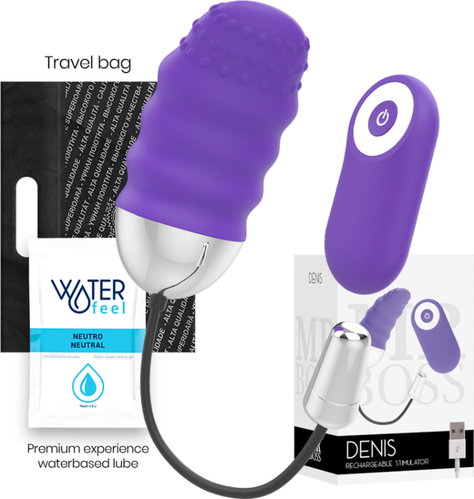 Juguete Bienestar MR. BOSS Denis Huevo Control Remoto