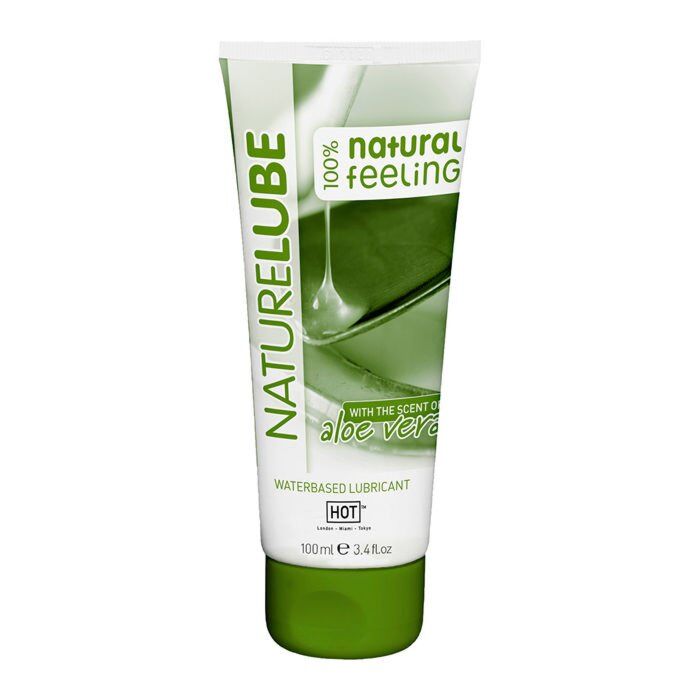 Glijmiddel op waterbasis HOT Nature Lube aloe vera