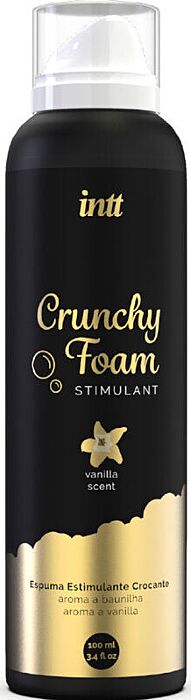 Intt crunchy foam  - espuma estimulante vainilla 100ml