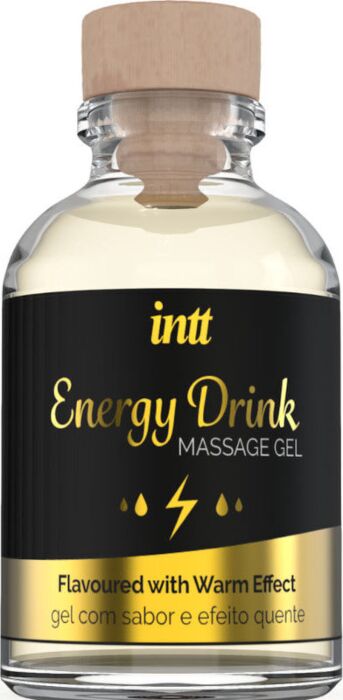 Intt gel de masaje besable aroma bebida energética - 30ml Intt gel de masaje besable aroma bebida energética - 30ml