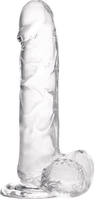 Jelly Dildo Transparent L Jelly Dildo Transparent L