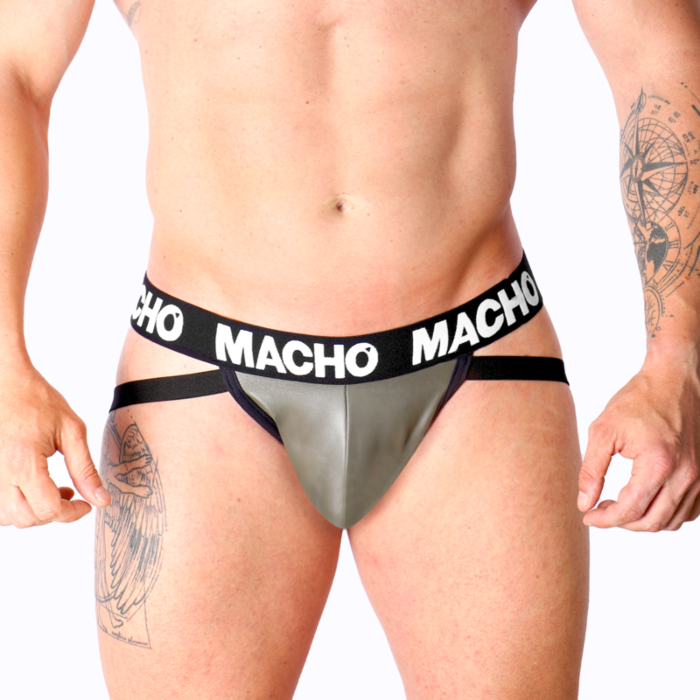 Jock Cuero Gris Beige MachoX Jock Cuero Gris Beige MachoX