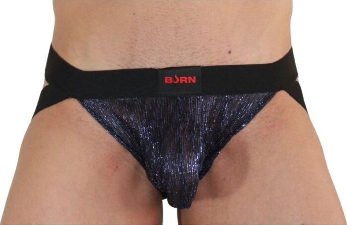 Jockstrap BURN 006 Azul/Negro - Diseño Sensual Jockstrap BURN 006 Azul/Negro - Diseño Sensual
