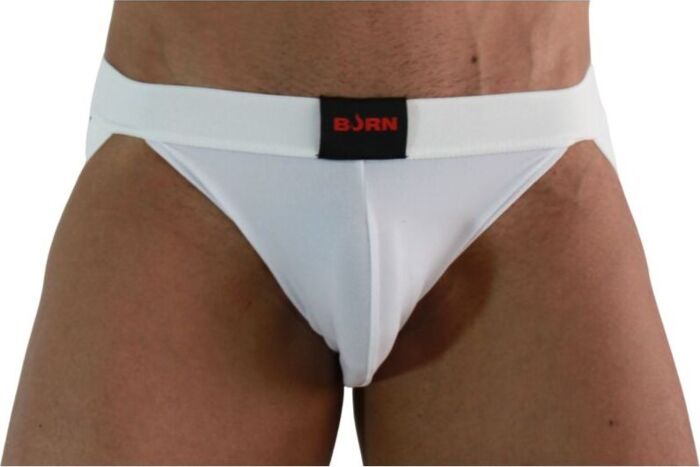 Jockstrap BURN 007 XL Blanco | Sensualidad y Estilo Jockstrap BURN 007 XL Blanco | Sensualidad y Estilo