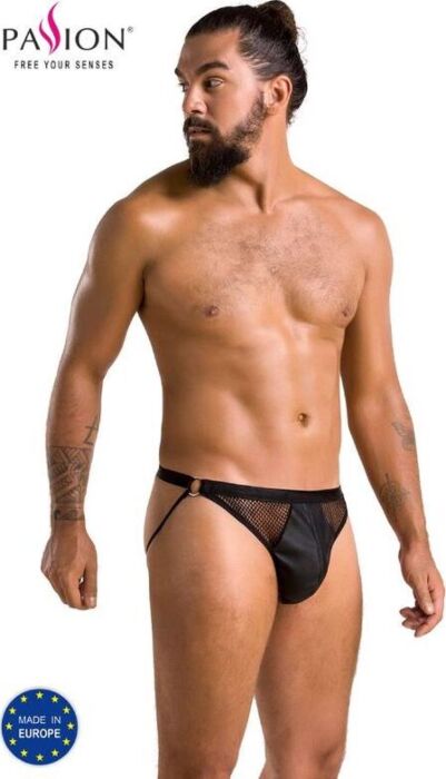 Jockstrap Passion Men 034 Slip Open Negro L/XL