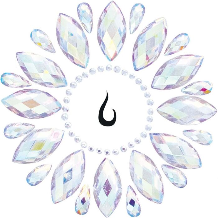 Joyas Adhesivas Leg Avenue Fluer - Brillantes y Sensuales Joyas Adhesivas Leg Avenue Fluer - Brillantes y Sensuales