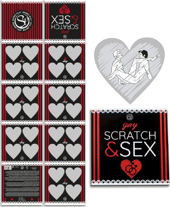 Spellen Secretplay Scratch & Sex voor Gay Koppels Spellen Secretplay Scratch & Sex voor Gay Koppels