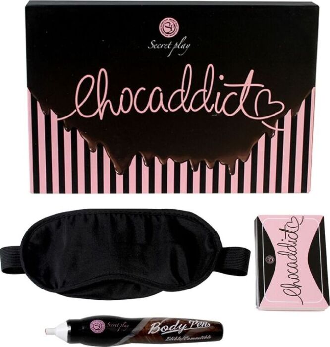 Erotisch spel SECRETPLAY Chocaddict met chocolade