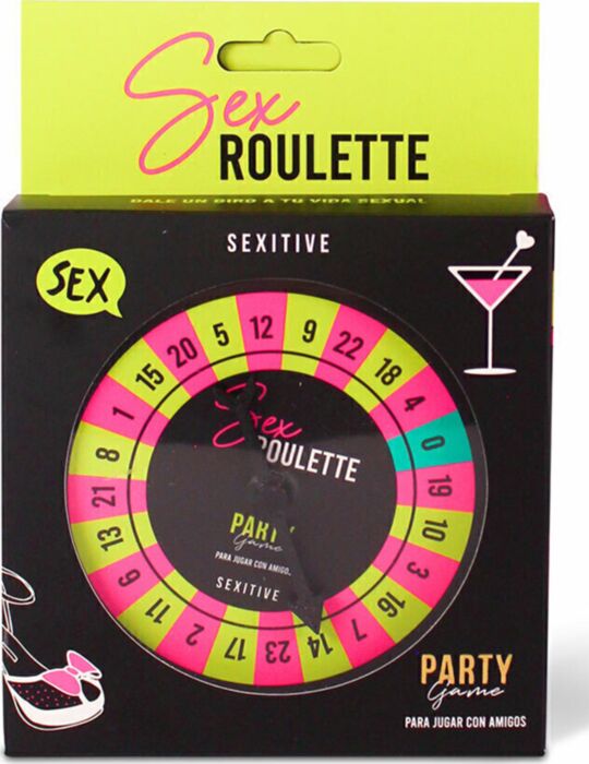 Erotisch gezelschapsspel SEXITIVE Sex Roulette Party Game