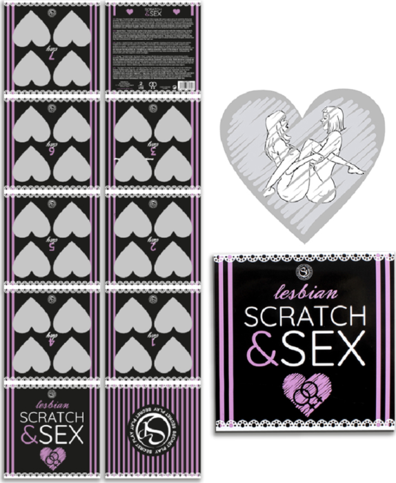 Scratch & Sex spel SecretPlay - Lesbische standen