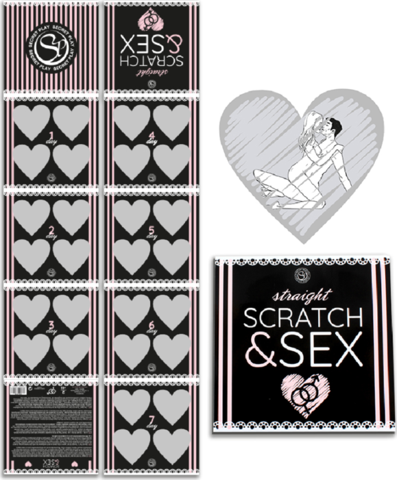 Spel SECRETPLAY Scratch & Sex HETERO