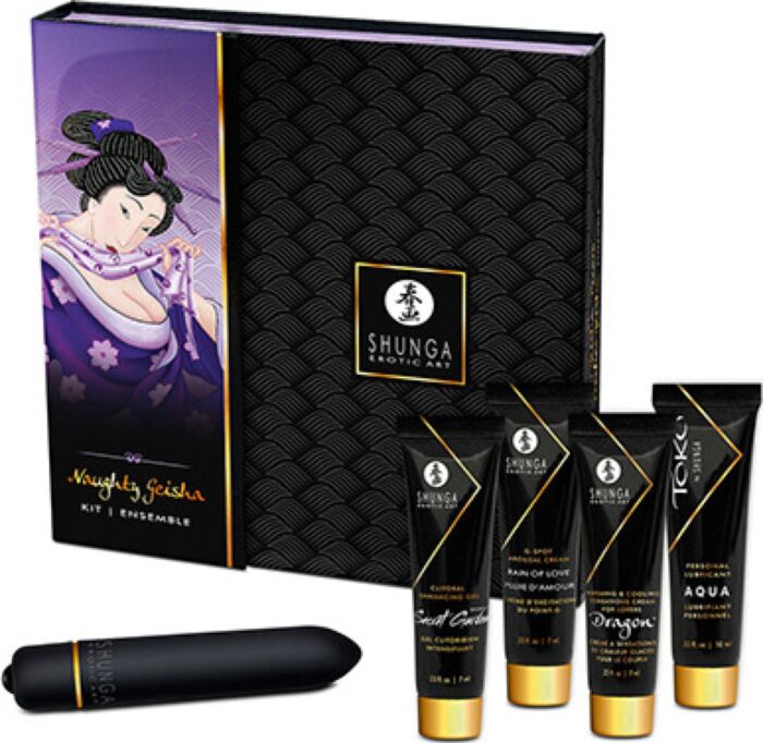 Kits Parejas SHUNGA Geisha Naughty | Ervaar nieuwe sensaties Kits Parejas SHUNGA Geisha Naughty | Ervaar nieuwe sensaties