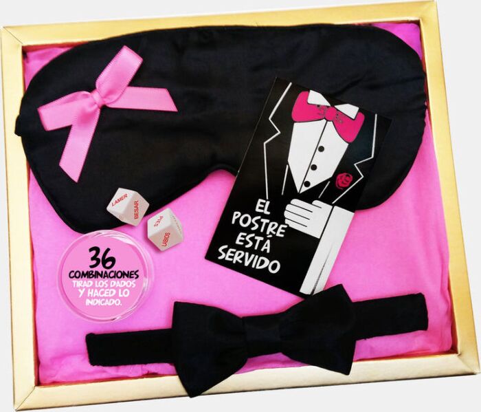 Kits Parejas INEDIT El Postre Está Servido - Antifaz en Dobbelstenen Kits Parejas INEDIT El Postre Está Servido - Antifaz en Dobbelstenen