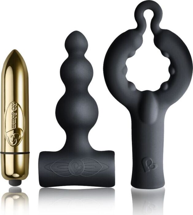 Koppelset ROCKS-OFF Be Mine Pack vibrator & anaal plug Koppelset ROCKS-OFF Be Mine Pack vibrator & anaal plug