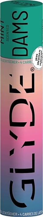 SHEER GLYDE latex oral dam met muntsmaak