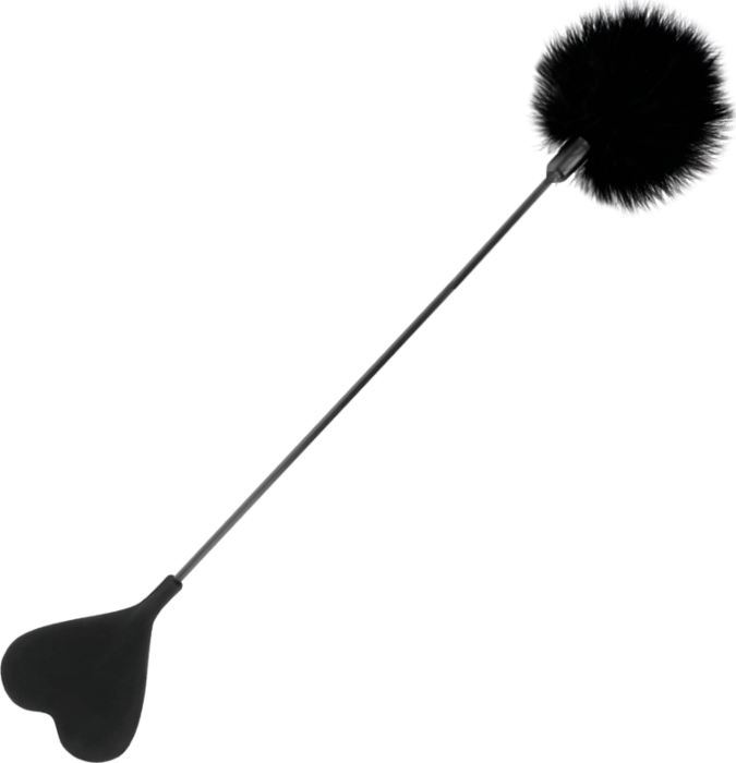 Látigo Darkness Sensations 40 cm met Pluimen Látigo Darkness Sensations 40 cm met Pluimen