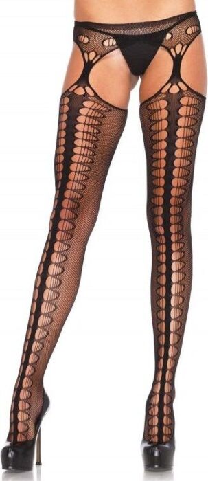 Leg avenue medias con liguero exclusive negro Leg avenue medias con liguero exclusive negro
