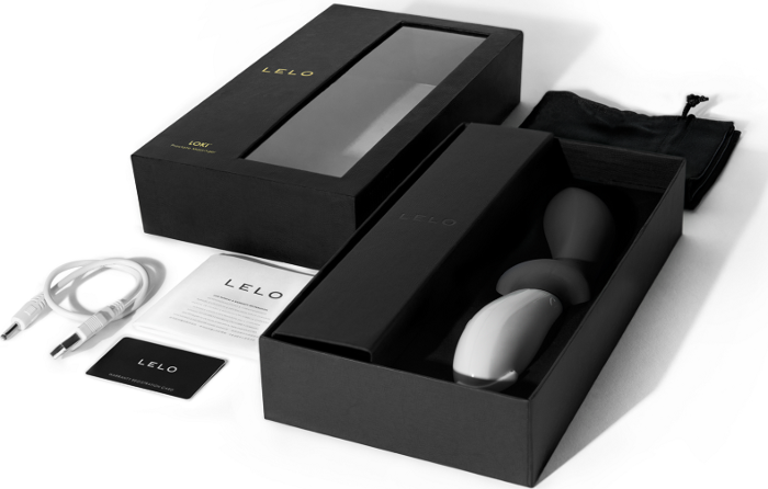 Lelo loki masajeador de prostata negro