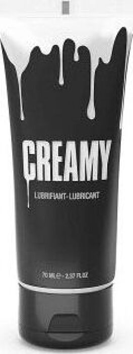 Lubricant CREAMY CUM 70ML met realistische semen textuur