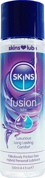 Lubricante Híbrido Skins Fusion 130ml - Placer Duradero