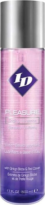 Lubricante ID Pleasure 500ml Sensación Tinguing Lubricante ID Pleasure 500ml Sensación Tinguing