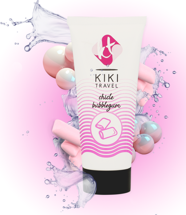 Glijmiddel KIKÍ TRAVEL 50ml met unieke kauwgomsmaak Glijmiddel KIKÍ TRAVEL 50ml met unieke kauwgomsmaak