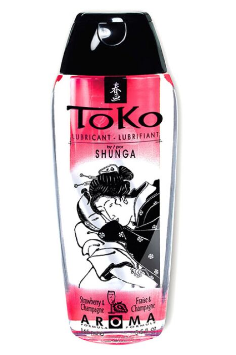 Lubricant SHUNGA Toko Aroma Aardbeien en Champagne Lubricant SHUNGA Toko Aroma Aardbeien en Champagne