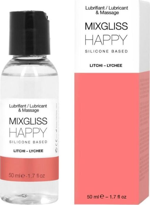 Lubricant MIXGLISS Happy Litchi 50ml - 2 in 1 Lubricant MIXGLISS Happy Litchi 50ml - 2 in 1