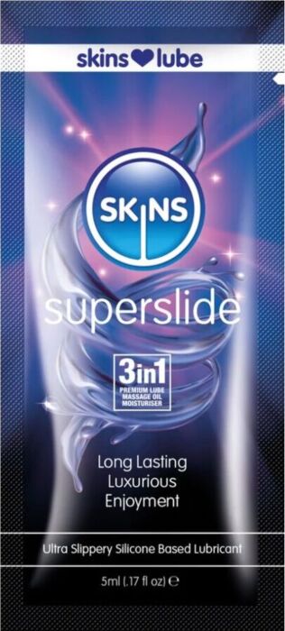 Lubricante Silicona Skins Superslide Monodosis 5ml