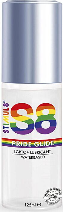 Lubricante STIMUL8 S8 Glide Orgullo 125 ml Lubricante STIMUL8 S8 Glide Orgullo 125 ml