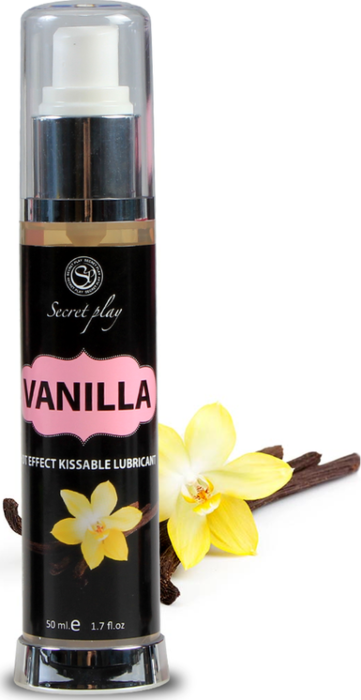 Lubricante y aceite 2 en 1 efecto calor vainilla, 50 ml Lubricante y aceite 2 en 1 efecto calor vainilla, 50 ml