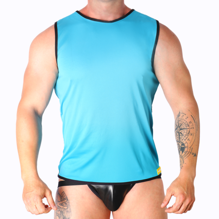 MACHO - BLUE T-SHIRT S/M MACHO - BLUE T-SHIRT S/M