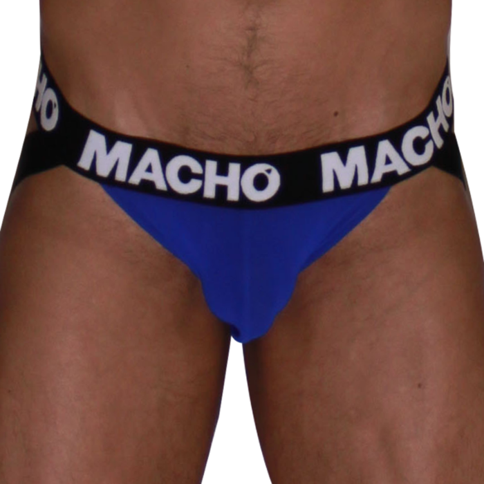 MACHO - MACHO - MX28AZ BLUE JOCK GRILLE M MACHO - MACHO - MX28AZ BLUE JOCK GRILLE M