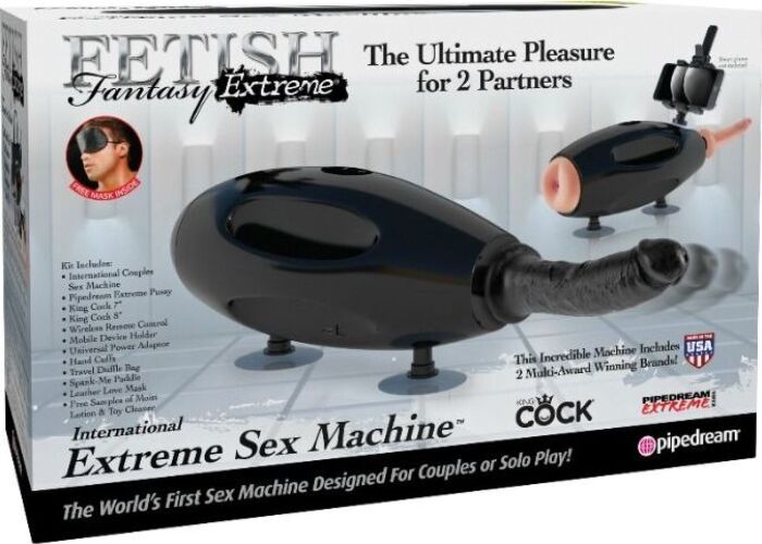 Internationale seksmachine FETISH FANTASY EXTREME met USB