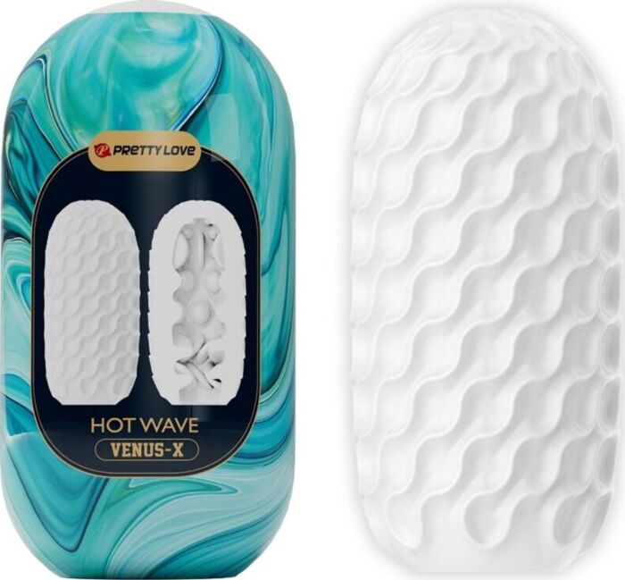 Masturbador Masculino Pretty Love Hot Wave Silicona