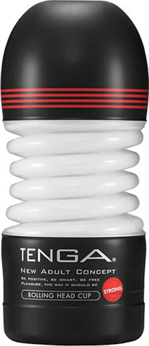Tenga Rolling Head Strong masturbator met Smooth Pad Tenga Rolling Head Strong masturbator met Smooth Pad