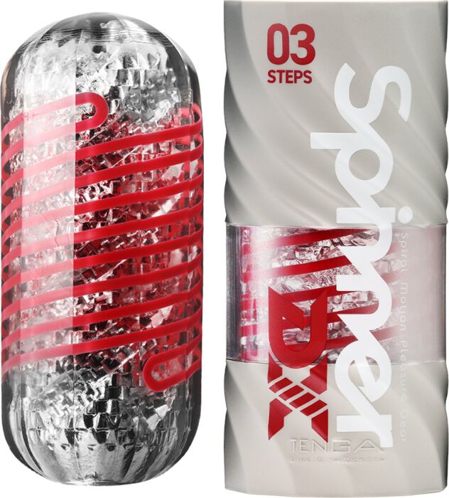 Tenga Spinner DX 03 Steps masturbator met draaieffect Tenga Spinner DX 03 Steps masturbator met draaieffect