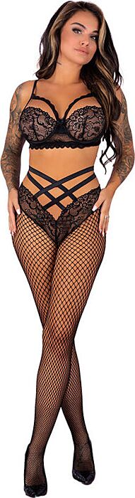 Kousen Livco Corsetti Faxandra L/XL met riem
