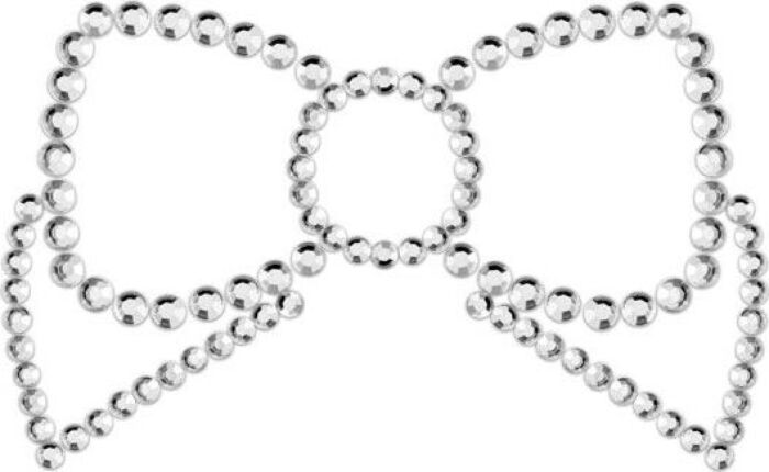 Mimi cubre pezones lazo plata