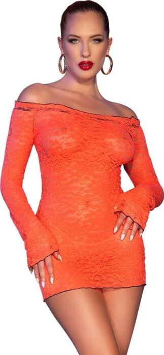 Minivestido Naranja Chilirose CR 4859 Seductor