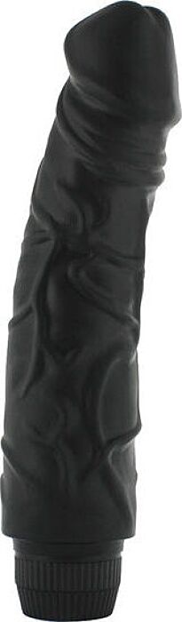 Multi speed soft vibe  black 22cm