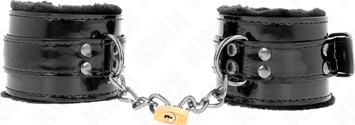 Muñequeras BDSM KINK Ajustables con Cierre de Cobre